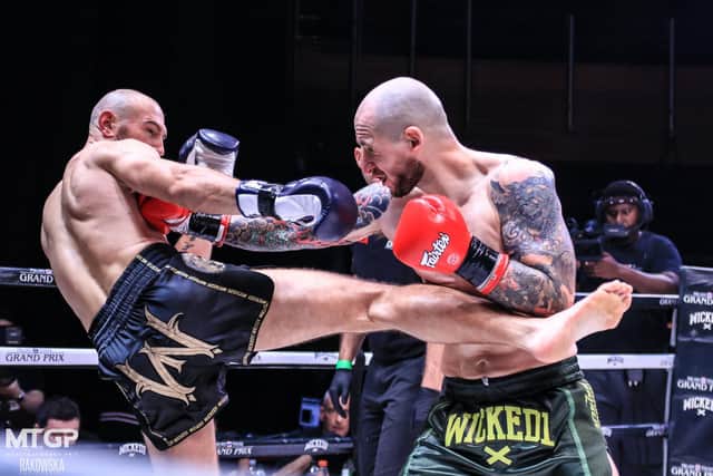 Jimmy Killick in action / Picture: Natalia Rakowska / Muay Thai Grand  Prix