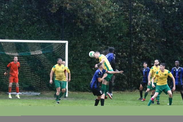 Westfield in action earlier this season against Hollington / Picture: Joe Knight