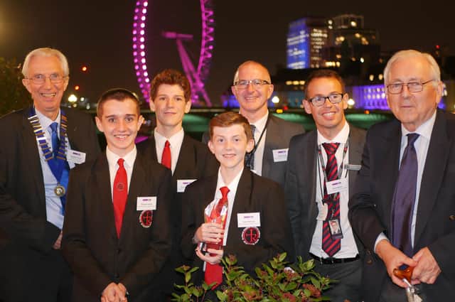 The St Oscar Romero Catholic School students were invited to the Palace of Westminster after winning the competition