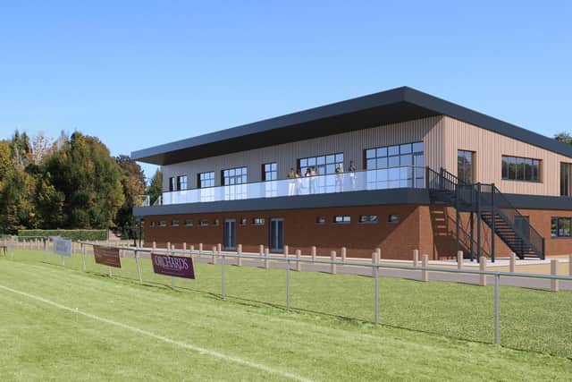 The new clubhouse will provide enhanced facilities for both players and spectators at Whitemans Green
