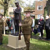 The Remembrance Sunday service is open to everyone who would like to attend it, like the one pictured here in 2019. Picture courtesy of Chichester Rotary Club SUS-210811-115935001