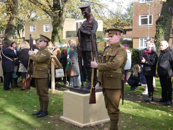 The Remembrance Day Service in Chichester in 2019.