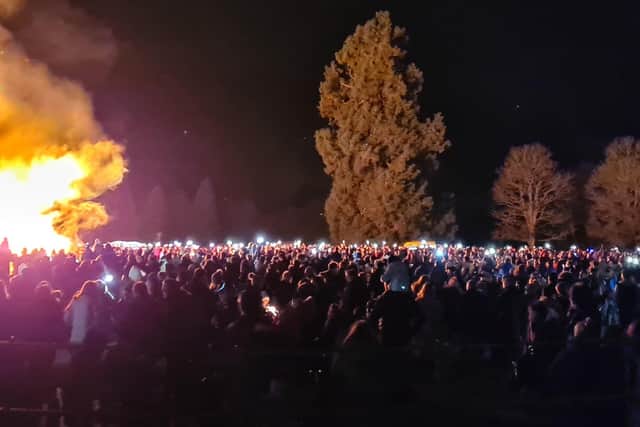 Cuckfield Bonfire and Fireworks took place on Saturday (November 6), 2021.