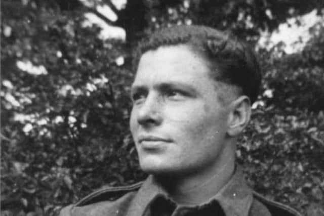 D-Day veteran Len Gibbon was a despatch rider in the Second World War