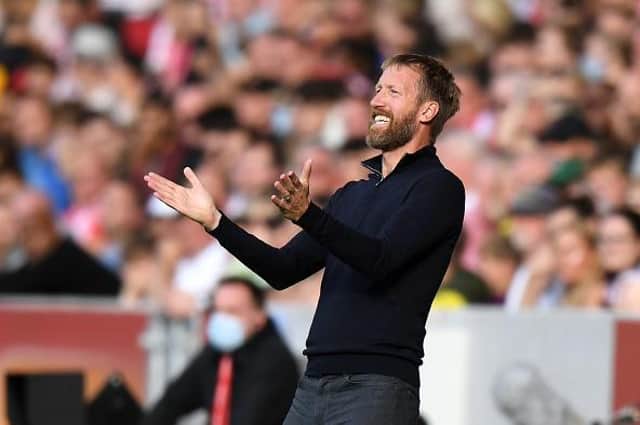 Brighton and Hove Albion head coach Graham Potter has steered his team into seventh place after 11 Premier League matches