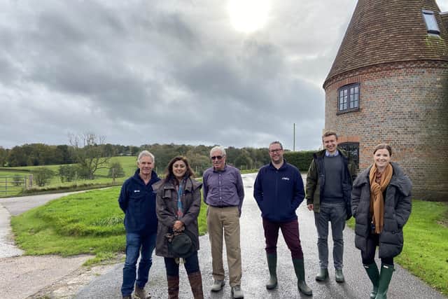"Our farmers are the lifeblood of rural life". Nusrat Ghani, MP for Wealden, praised local farmers during a meeting with representatives of the National Farmers’ Union. SUS-210911-154048001