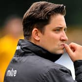 Manager Dominic Di Paola wants Horsham to start turning their good performances into results - starting tonight against Pagham in the Sussex Senior Cup second round. Picture by Steve Robards
