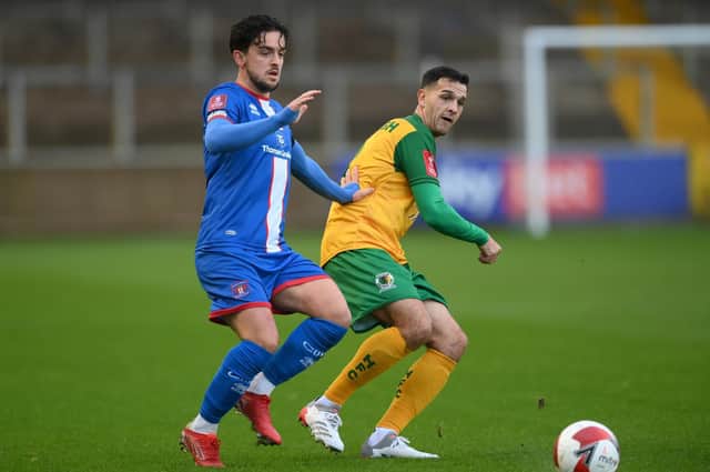 FA Cup heroes Horsham matched Carlisle United in Saturday's valiant 2-0 defeat in the first round proper, according to manager Dominic Di Paola. Picture by Stu Forster/Getty Images