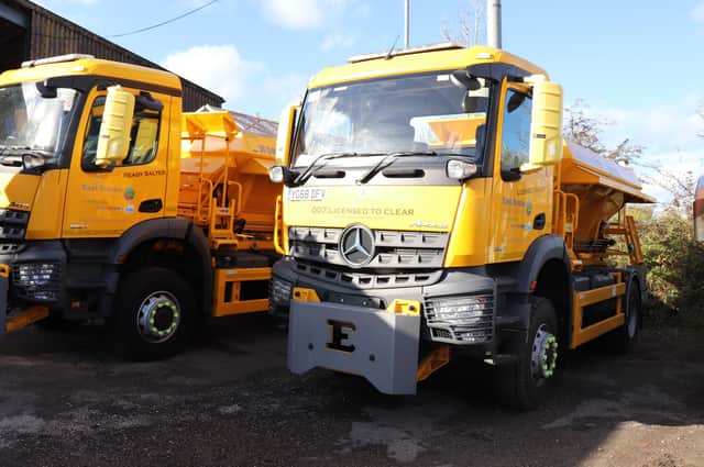 East Sussex's gritters are all ready to go