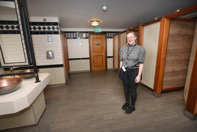 Loo of the Year at the Picture Playhouse in Bexhill.

Shift leader Katherine McKenna is pictured.