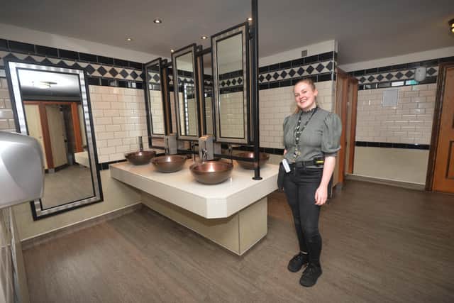 Loo of the Year at the Picture Playhouse in Bexhill.

Shift leader Katherine McKenna is pictured.