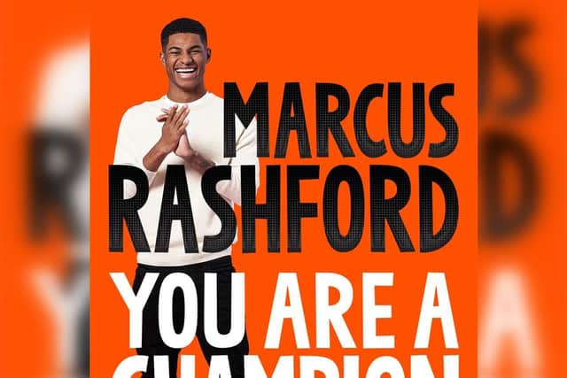 Footballer Marcus Rashford, author of You Are A Champion, co-written with journalist Carl Anka, was crowned Breakthrough Author of the year