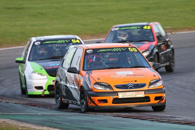 Charlie Hand in action at Brands Hatch