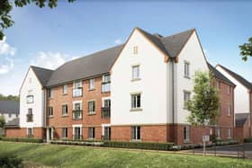 Prices for Shared Ownership homes at Forge Wood will start from £114,750 for a 45% share of a two-bedroom apartment with a full market asking price of £255,000.
