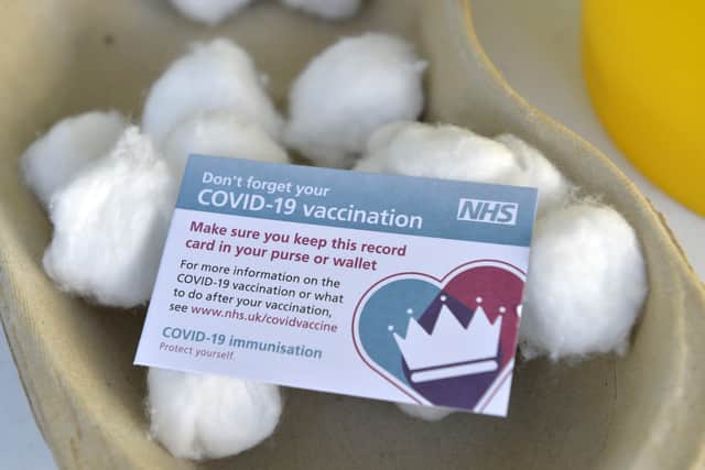 Covid-19 boosters are being offered as well as flu jabs this winter
