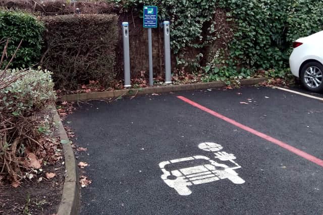 Electric charging point