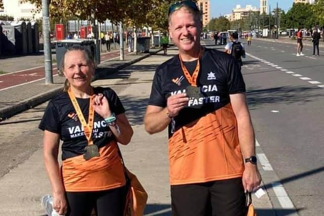 Paul Wells and Natalie Strudwick in Valencia