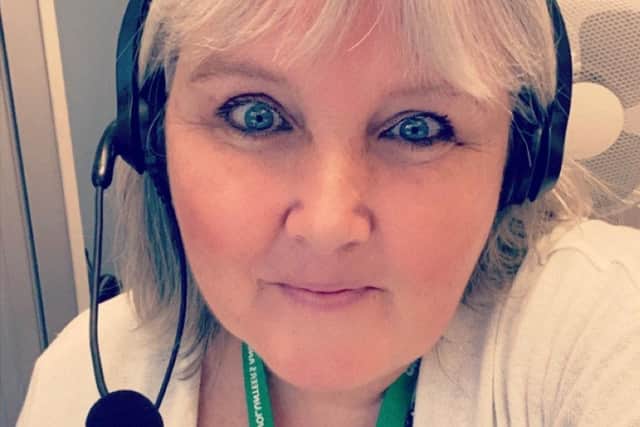 Jacqueline Small from Hurstpierpoint is aiming to raise £1,000 to repair her car so she can continue to volunteer for Macmillan. Picture: Jacqueline Small.
