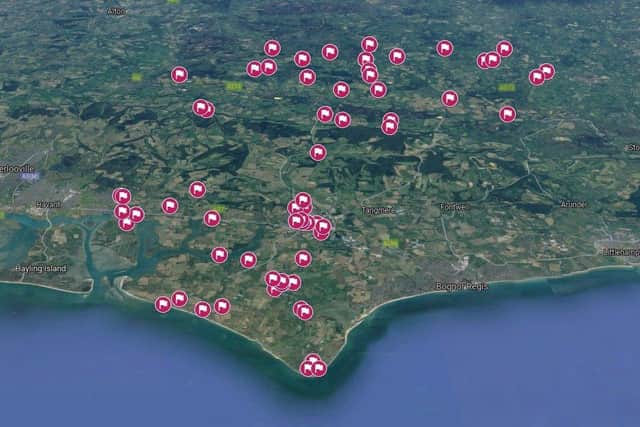 Planning applications submitted to Chichester District Council and the South Downs National Park Authority between November 2-9. Photo: Google Maps