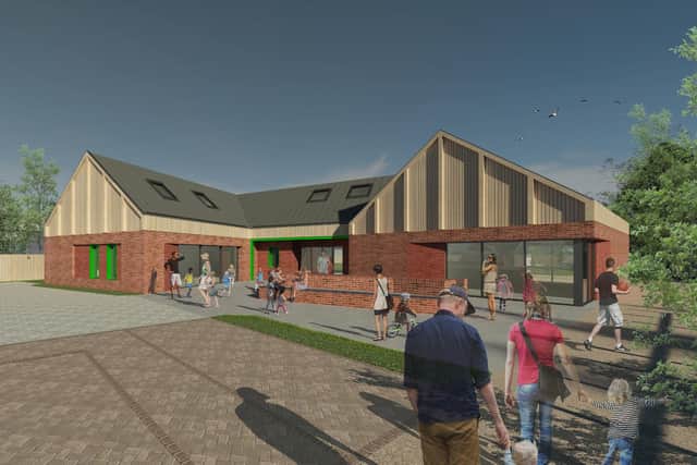 An impression of what the new youth centre would look like in Eldon Way, Wick