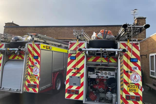 West Sussex firefighters travel across Europe to North Macedonia to deliver fire trucks as part of the Fire Service Humanitarian Aid project. Photo from West Sussex Fire and Rescue Service