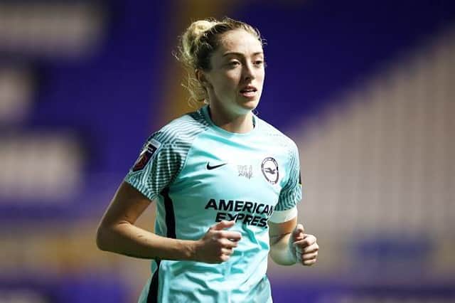 Megan Connolly says Brighton will treat WSL strugglers Leicester with total respect at the Amex Stadium on Sunday