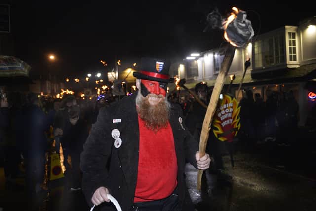 Rye Bonfire Procession 2019 (Photo by Jon Rigby) SUS-191111-115814008