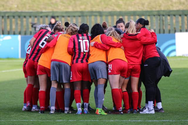 Lewes Women, who beat Coventry 4-1 at The Dripping Pan / Picture: James Boyes