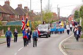 Billingshurst Remembrance Sunday parade