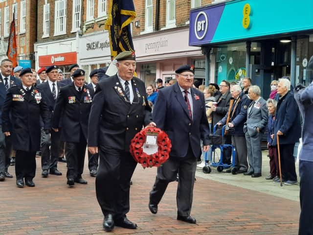 Chichester's Remembrance Sunday Parade 2021