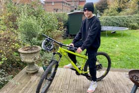 The teenager will be raising money for the Sussex Air Ambulance and Jake Coleman, 14, who is currently in the Kings College Hospital in London.