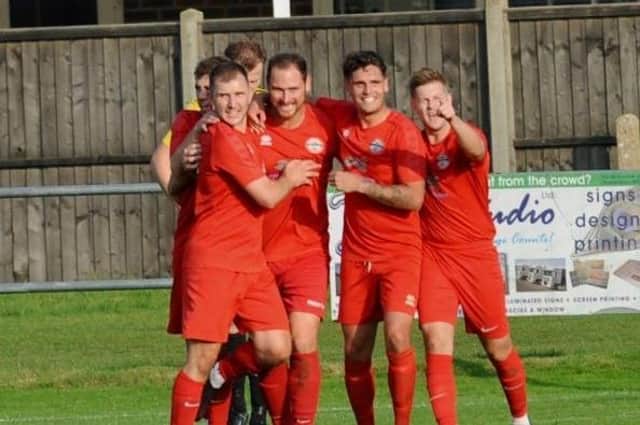 Crawley Down Gatwick moved up to ninth in the SCFL Premier after a 3-1 win at Loxwood. Picture by Stephen Goodger