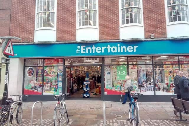 The Entertainer's Big Toy Appeal