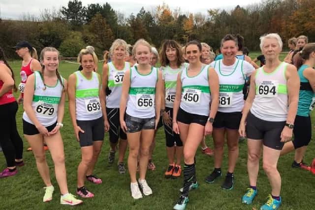 Chichester's women at the Stanmer Park fixture