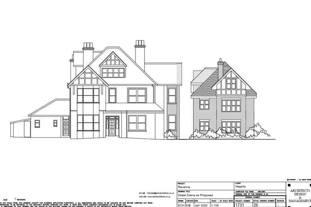Plans for a three flat block next to Ravenna House in Bognor Regis were refused