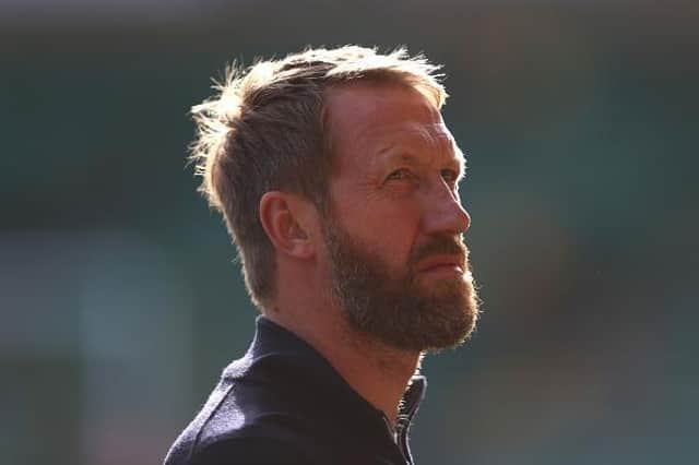 Graham Potter saw his team suffer their first away loss of the season at Villa Park
