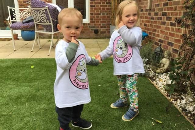 Friends of PICU - Isaac and Maisie are raising money for the care unit that saved their lives