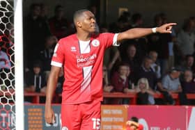 Ludwig Francillette impressed in Crawley Town's 1-0 win at Barrow. Picture by Pete Norton/Getty Images