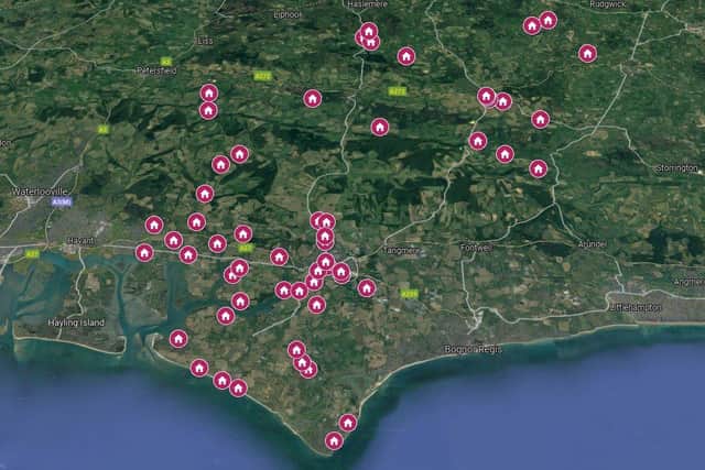 Planning applications submitted to Chichester District Council and the South Downs National Park Authority between November 9-16. Photo: Google Maps