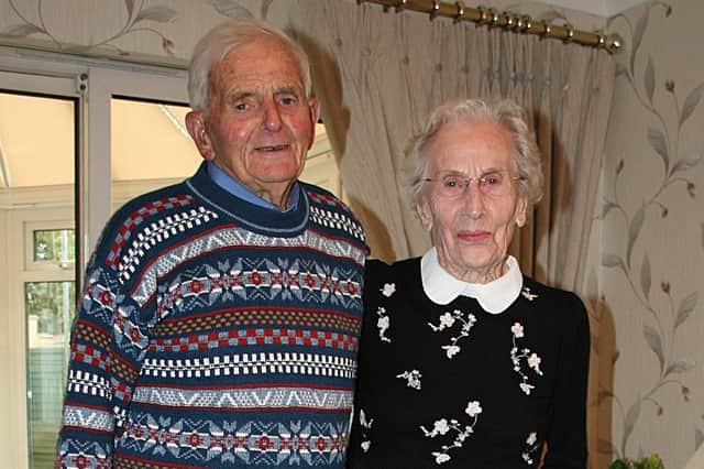 Platinum wedding anniversary - Ray and Margret Blunden celebrate their 70th wedding anniversary