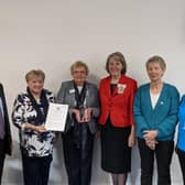 The volunteers receive the prestigious Queen’s Award for Voluntary Service.