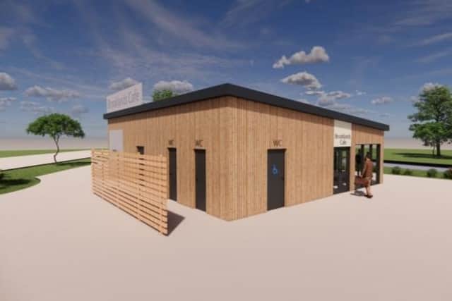 Proposed new Worthing cafe in Brooklands Park