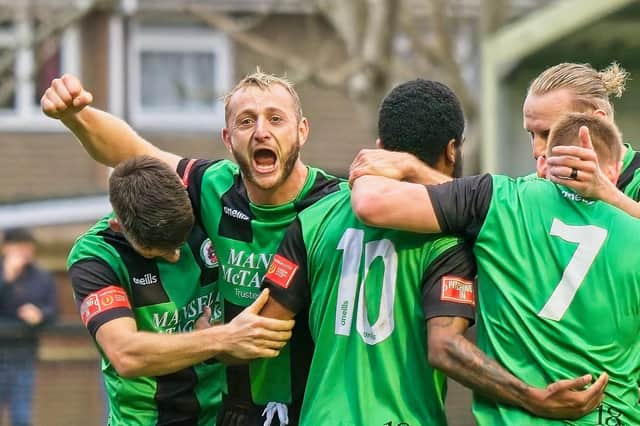 Jay Lovett revealed a change in mentality has been behind Burgess Hill Town's recent stellar form. Pictures by Chris Neal
