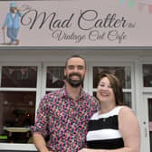 Former owners of the Mad Catter Sam Firman and Lucy Allen. They have confirmed that the business has been sold. (Photo by Jon Rigby) SUS-191017-104728008