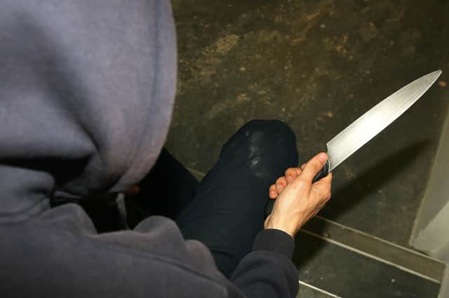 Knife crime in Sussex