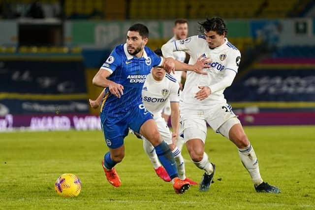 Brighton striker Neal Maupay could be in line for a recall against Leeds United at the Amex Stadium this Saturday