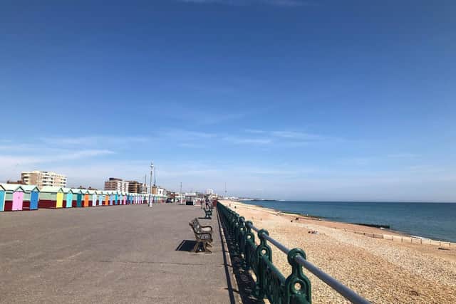 Rightmove's website described Hove as  ' Brighton’s quieter, calmer seaside neighbour' with an average asking house price of £525,906 and asking rent of £1,879.