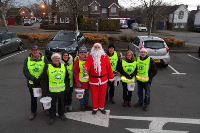 Santa will be joining Horsham Lions Club on their collections this December