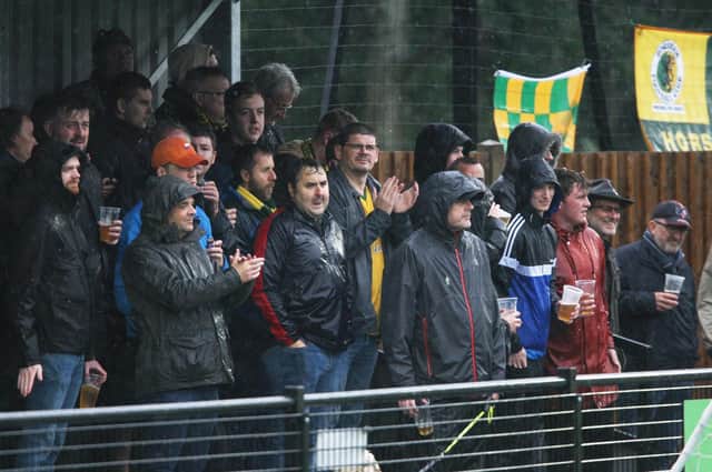 Dominic Di Paola hailed Horsham’s supporters for roaring his side to two away victories this week. Picture by Derek Martin Photography and Art