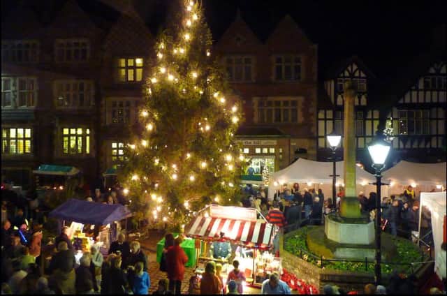 A previous festive period in Arundel - which will again be looking lovely for the run-up to Christmas